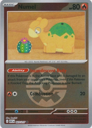 ASC027/217 - Numel Quick Ball Reverse Holo