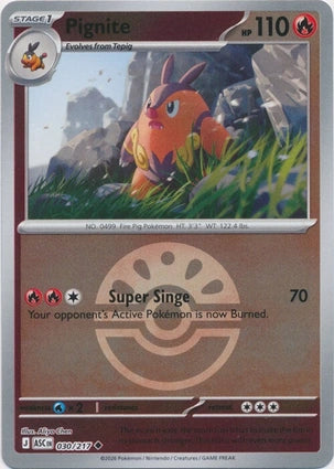 ASC030/217 - Pignite Friend Ball Reverse Holo
