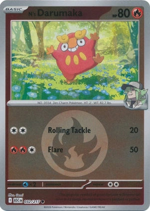 ASC032/217 - N's Darumaka Energy Reverse Holo