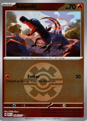 ASC034/217 - Salandit Quick Ball Reverse Holo