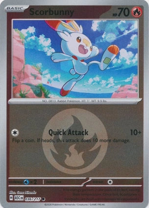 ASC036/217 - Scorbunny Energy Reverse Holo