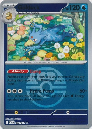 ASC040/217 - Golduck Love Ball Reverse Holo