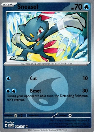 ASC044/217 - Sneasel Energy Reverse Holo