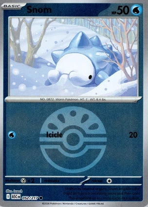 ASC052/217 - Snom Friend Ball Reverse Holo