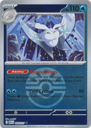 ASC053/217 - Frosmoth Friend Ball Reverse Holo