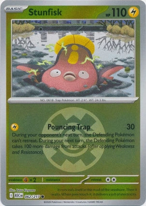 ASC062/217 - Stunfisk Quick Ball Reverse Holo
