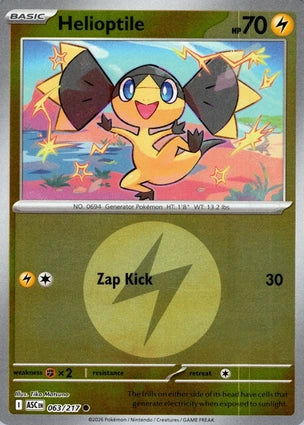 ASC063/217 - Helioptile Energy Reverse Holo