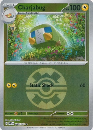 ASC065/217 - Charjabug Quick Ball Reverse Holo