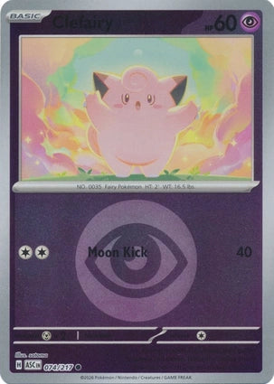 ASC074/217 - Clefairy Energy Reverse Holo