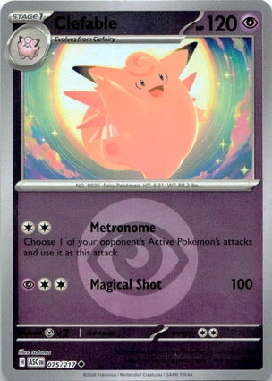 ASC075/217 - Clefable Energy Reverse Holo