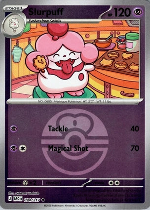 ASC094/217 - Slurpuff Love Ball Reverse Holo