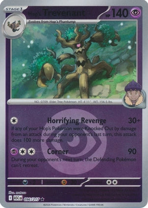 ASC096/217 - Hop's Trevenant Energy Reverse Holo