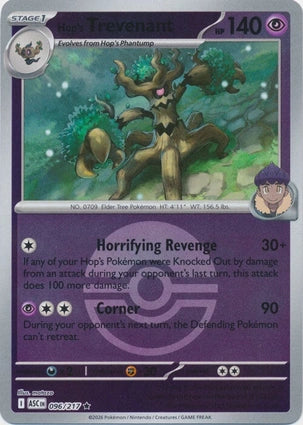 ASC096/217 - Hop's Trevenant Poke Ball Reverse Holo
