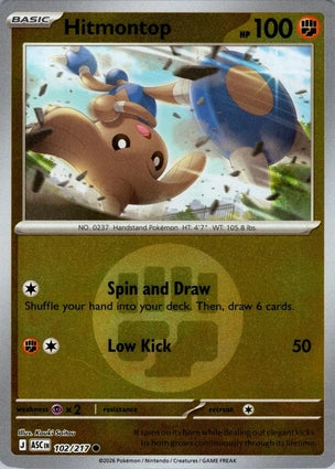 ASC102/217 - Hitmontop Energy Reverse Holo