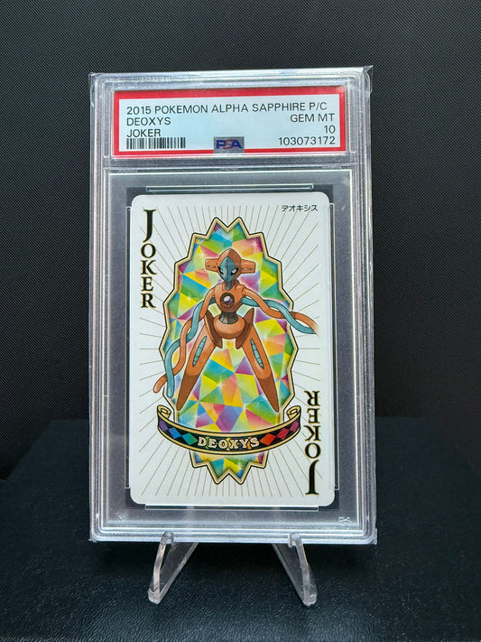 103073172 - PSA 10 Alpha Sapphire Deoxys Joker