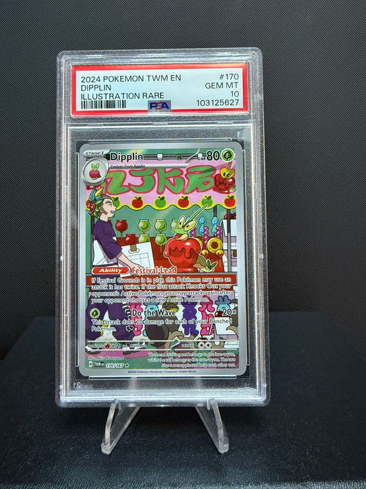 103125627 -  PSA 10 English Twilight Masquerade Dipplin 170/167