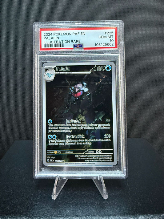103125662 -  PSA 10 English Paldean Fates Palafin 225/091