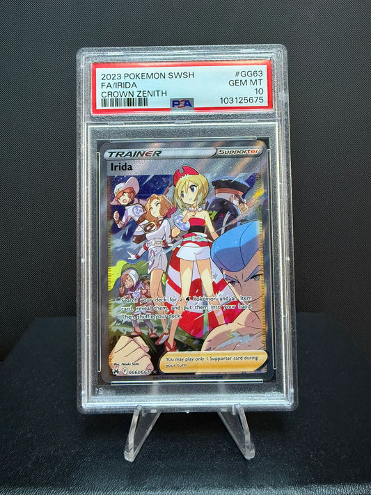 103125675 -  PSA 10 English Crown Zenith Irida GG63/GG70