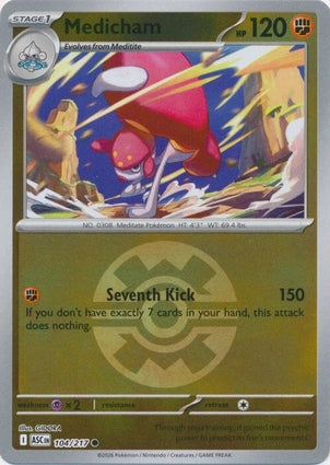 ASC104/217 - Medicham Quick Ball Reverse Holo