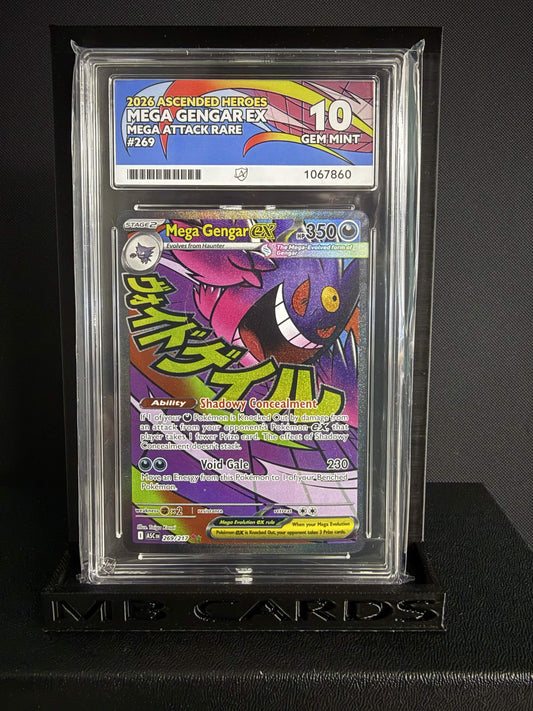 1067860 - ACE 10 English Ascended Heroes Mega Gengar ex 269/217