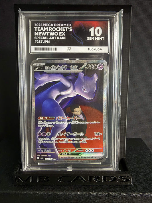 1067864 - ACE 10 Japanese Mega Dream ex Team Rocket's Mewtwo ex 237/193