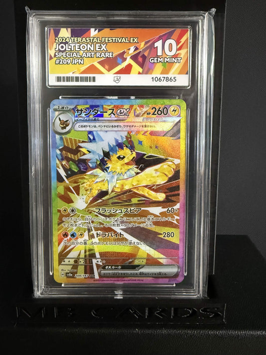 1067865 - ACE 10 Japanese Terastal Festival ex Jolteon ex 209/187
