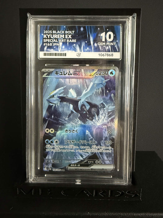 1067868 - ACE 10 Japanese Black Bolt Kyurem ex 168/086