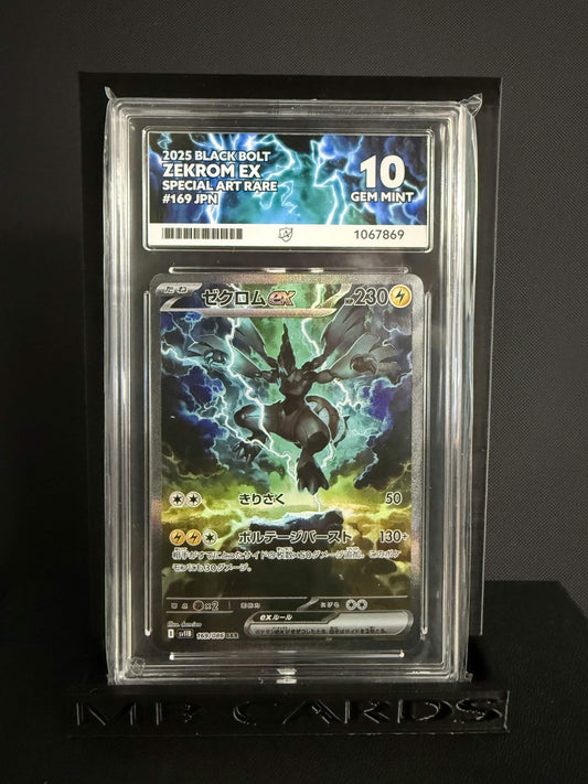 1067869 - ACE 10 Japanese Black Bolt Zekrom ex 169/086