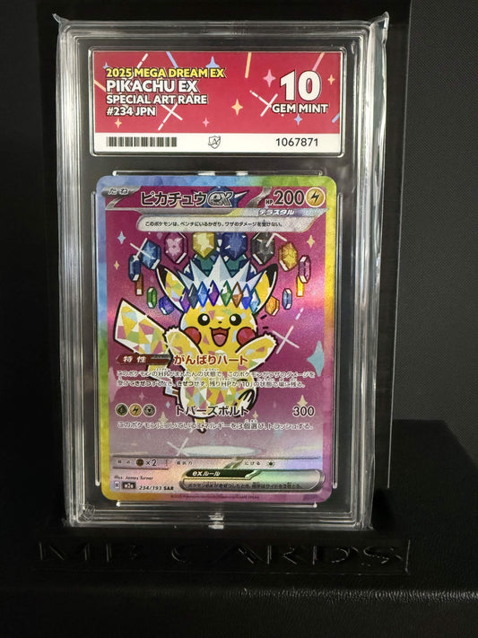 1067871 - ACE 10 Japanese Mega Dream ex Pikachu ex 234/193