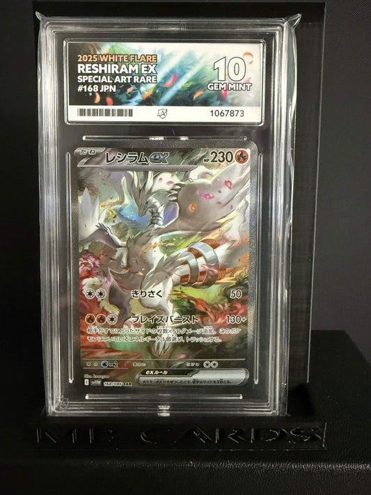 1067873 - ACE 10 Japanese White Flare Reshiram ex 168/086