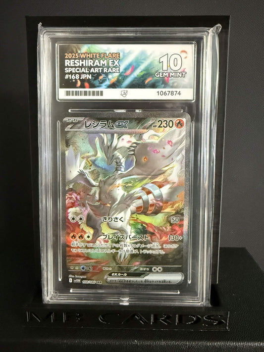 1067874 - ACE 10 Japanese White Flare Reshiram ex 168/086