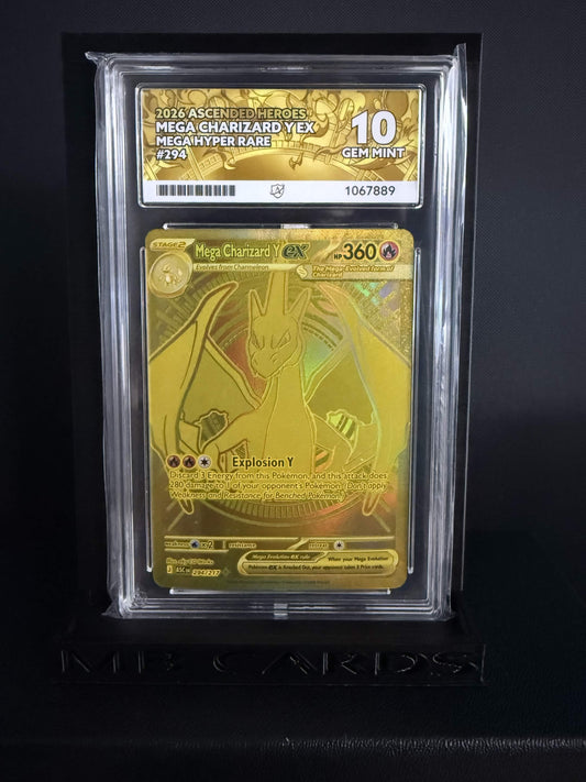 1067889 - ACE 10 English Ascended Heroes Mega Charizard Y EX 294/217