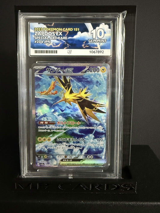 1067892 - ACE 10 Japanese 151 Zapdos ex 204/165