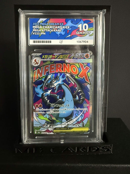 1067904 - ACE 10 Japanese Mega Dream Mega Charizard X EX 223/193