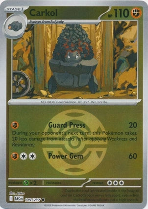 ASC119/217 - Carkoal Dusk Ball Reverse Holo