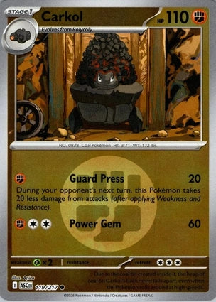 ASC119/217 - Carkoal Energy Reverse Holo