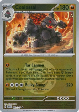 ASC120/217 - Coalossal Dusk Ball Reverse Holo