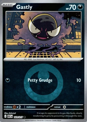 ASC123/217 - Gastly Energy Reverse Holo