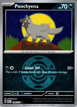 ASC128/217 - Poochyena Dusk Ball Reverse Holo