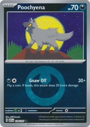 ASC128/217 - Poochyena Energy Reverse Holo