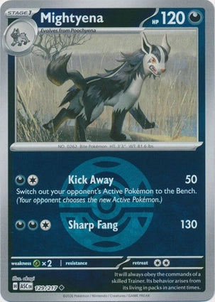 ASC129/217 - Mightyena Dusk Ball Reverse Holo