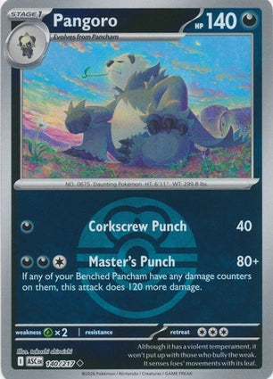 ASC140/217 - Pangoro Love Ball Reverse Holo