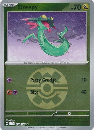 ASC158/217 - Dreepy Quick Ball Reverse Holo