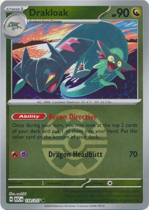 ASC159/217 - Drakloak Quick Ball Reverse Holo