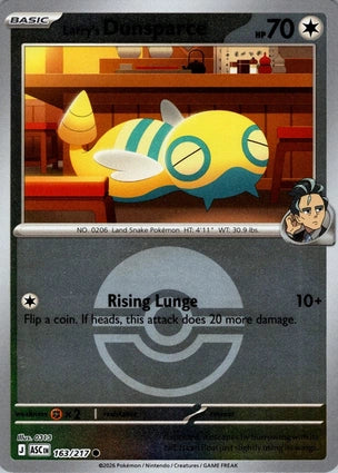 ASC163/217 - Larry's Dunsparce Poke Ball Reverse Holo