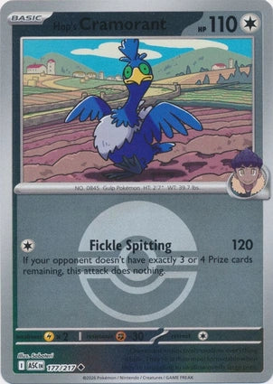 ASC177/217 - Hop's Cramorant Poke Ball Reverse Holo