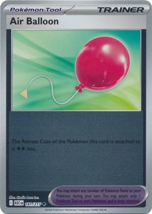 ASC181/217 - Air Balloon Energy Reverse Holo