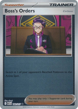 ASC183/217 - Boss's Orders Energy Reverse Holo