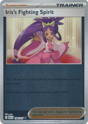 ASC190/217 - Iris's Fighting Spirit Energy Reverse Holo