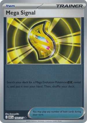 ASC193/217 - Mega Signal Energy Reverse Holo